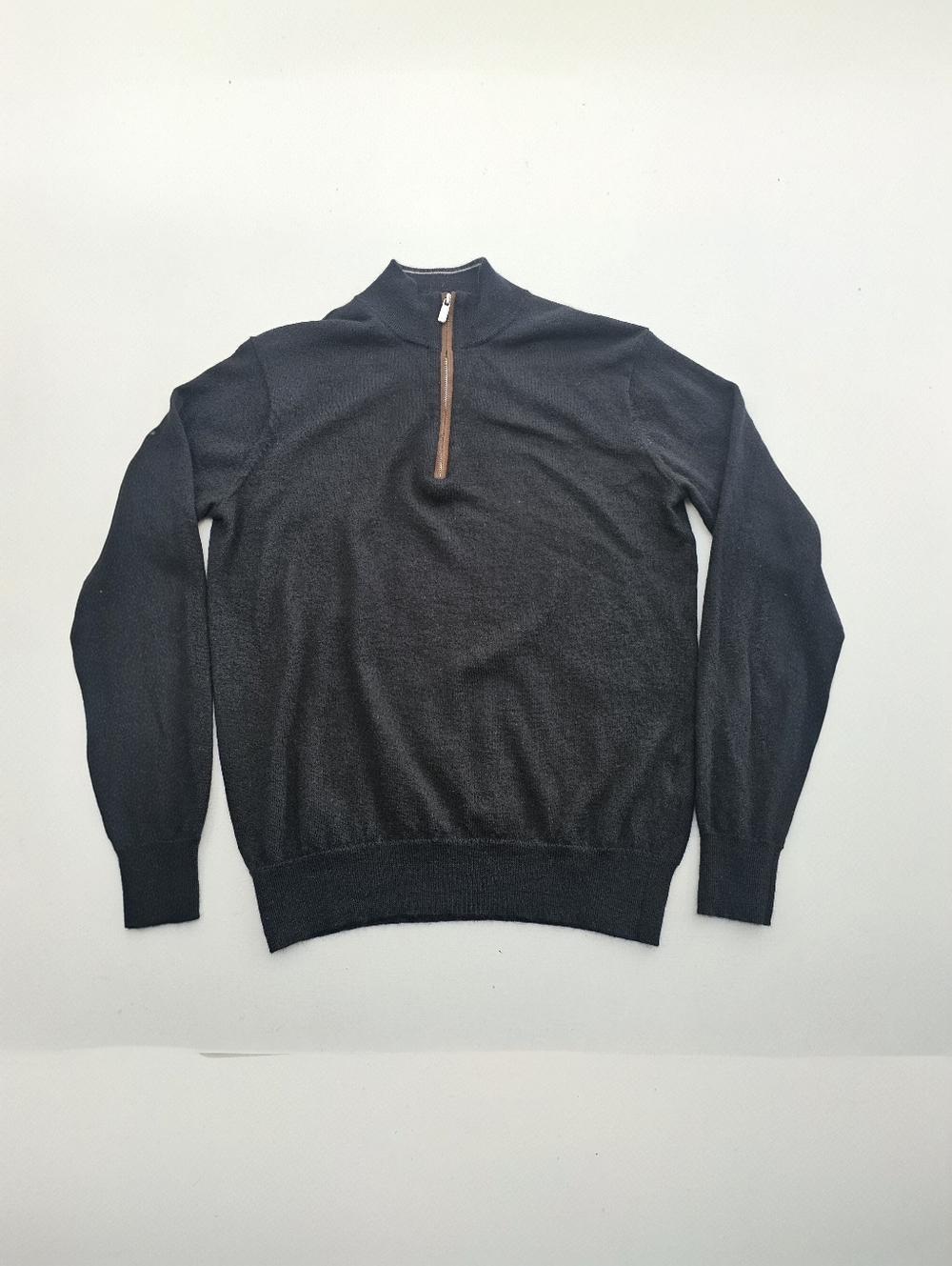 Peter Millar Autumn Crest Wool Blend Quarter-Zip Sweater